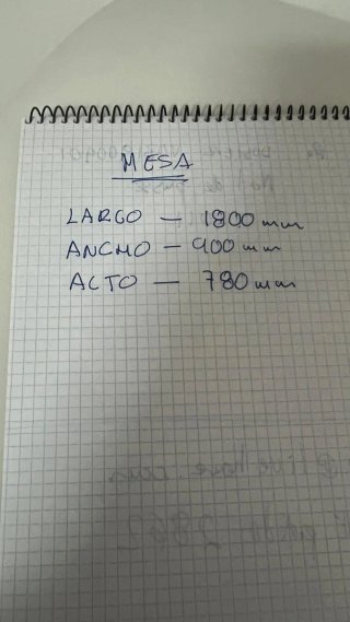 Mesa Acero Inoxidable y Cristal Negra