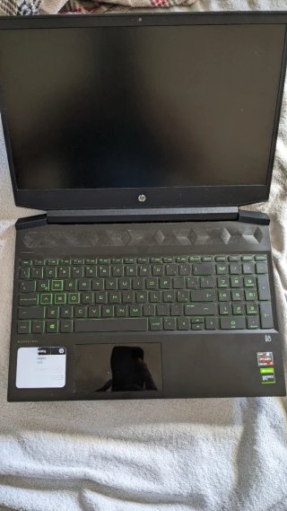 Portátil HP Negro