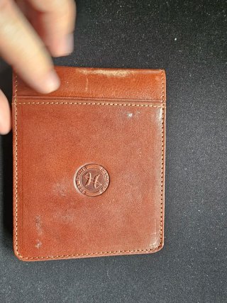 Carteras de cuero vacuno (marrón y negro)