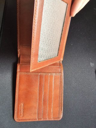 Carteras de cuero vacuno (marrón y negro)