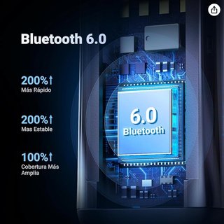 UGREEN Adaptador Bluetooth 6.0 Jack 3.5mm