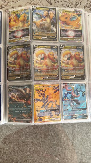 Lote de cartas Pokémon V y GX escucho ofertas