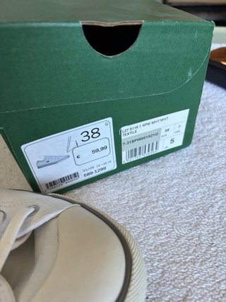 Scarpe Lacoste donna bianche taglia 38