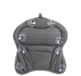 Cuscino per Vasca da Bagno Grigio 4D