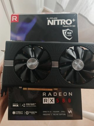 Sapphire Nitro+ RX 580 4GB GDDR5