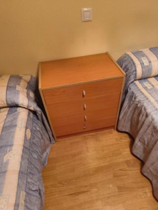 Cajonera de madera 4 cajones