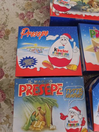 Lotto 5 Presepi Kinder Sorpresa Ma anche singoli