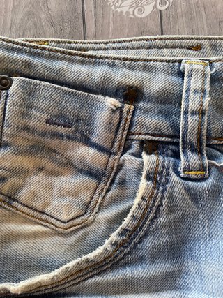 Bershka Shorts Vaqueros Deshilachados Talla 36