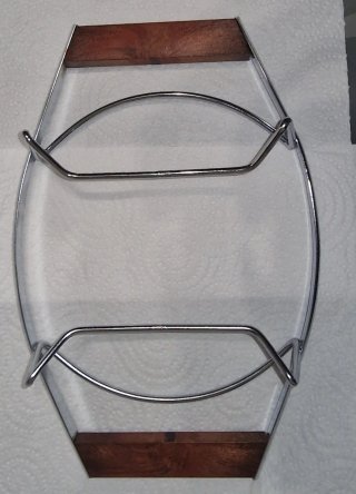 Salvamanteles metal y madera