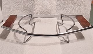 Salvamanteles metal y madera