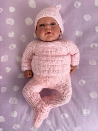 Muñeco Reborn con Cuna y Caja