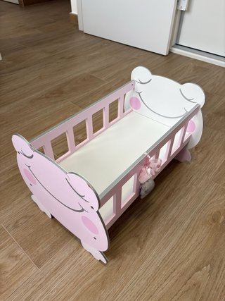 Muñeco Reborn con Cuna y Caja