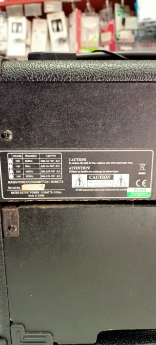 Amplificador Guitarra gear4music