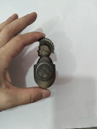 Accendino Vintage Bronzo Guerriero