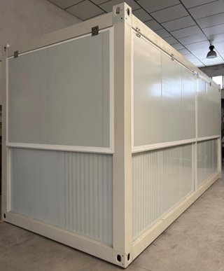 Módulo prefabricado adaptado para bar o negocio