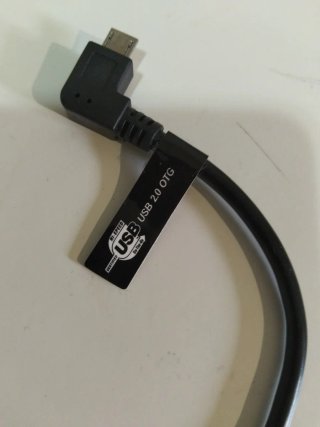 Adaptador USB 2.0 OTG en ángulo