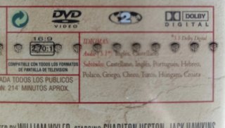 Ben-Hur CLÁSICOS en DVD. Precintada.