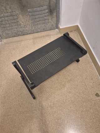 Mesa portátil plegable aluminio
