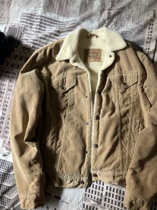 Chaqueta Levi's pana forro borreguito Talla L