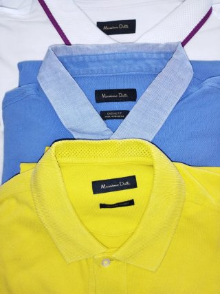 Lote 5 Polos Massimo Dutti