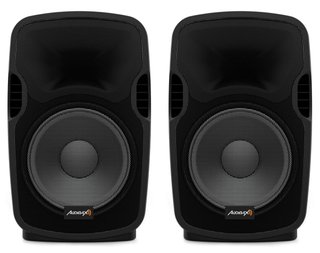 Audibax Party 212 Led Set 2 Altavoces 12