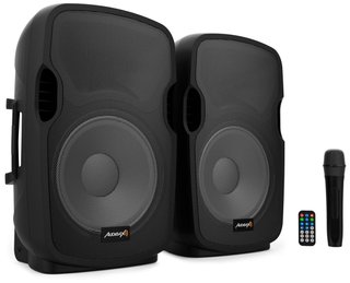Audibax Party 212 Led Set 2 Altavoces 12
