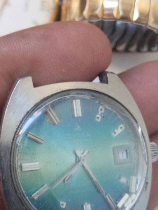 Reloj CYMA Conquistador Automático Verde