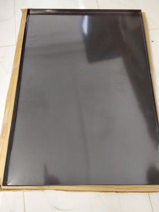 Bandeja metálica de repuesto negra para jaula de perro de medio tamaño (76 cm)