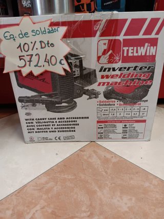 Equipo de soldar Telwin Inverter