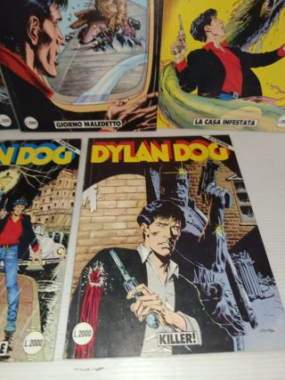 Dylan Dog 5 fumetti anni 90 ristampe