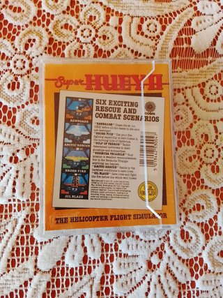 Commodore 64. Super Huey 2. Simulador de vuelo