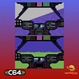 Commodore 64. Super Huey 2. Simulador de vuelo