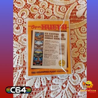 Commodore 64. Super Huey 2. Simulador de vuelo