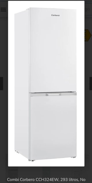 Frigorífico NUEVO Corbero Blanco