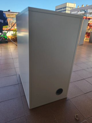 Mueble blanco estudio/despacho