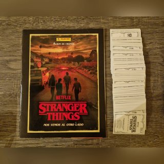 Lote 50 Cromos SIN REPETIR Stranger Things