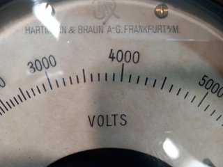 Voltímetro Hartmann & Braun Frankfurt
