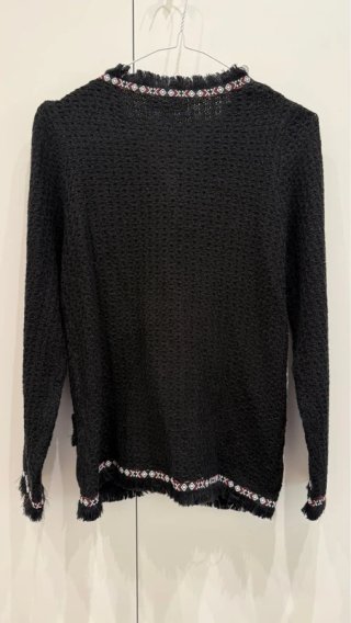 Chaqueta Venca Negra con Adorno