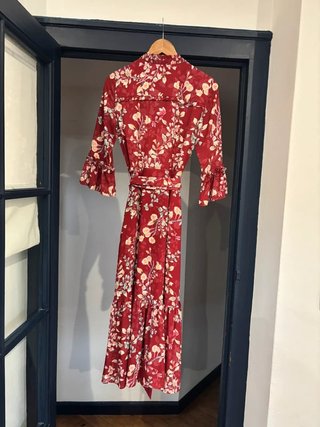 Vestido Pedro Del Hierro floral talla S