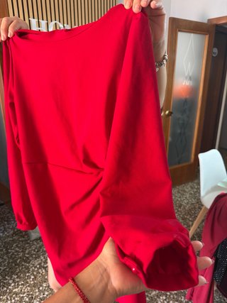 Vestido fiesta mujer rojo
