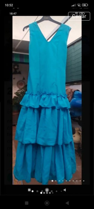 Lote 3 vestidos flamencos + regalo celeste