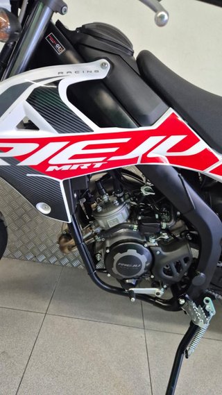 Rieju MRT 50 SM Supermotard Blanca Roja