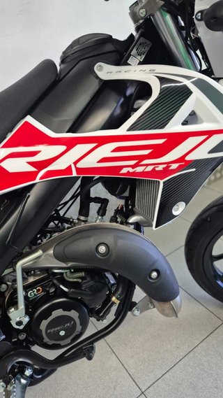 Rieju MRT 50 SM Supermotard Blanca Roja