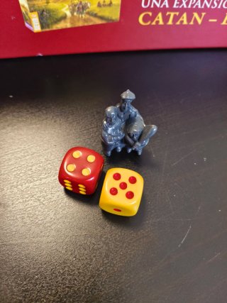 Catan: Dados y Ladrón