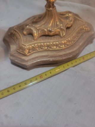 Juego de 2 Candelabros Bronce