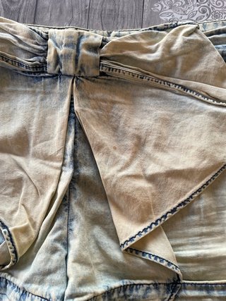 Zara Shorts con Lazo Talla 40
