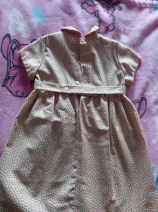 Vestido ceremonia floral