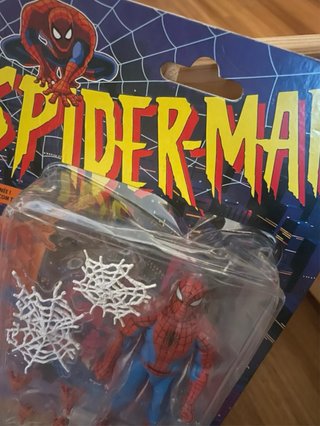 Marvel Legends Spider-Man retro con Telaraña