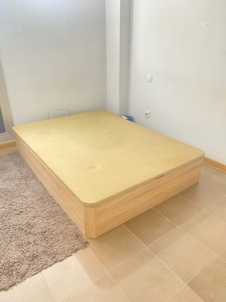 Canapé abatible de madera reforzado gran capacidad