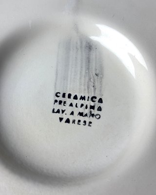 Vaso Ceramica Prealpina Varese Anni 60